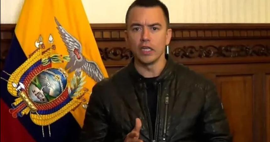 El presidente ecuatoriano movilizoacute a las fuerzas armadas para combatir a los grupos narcos