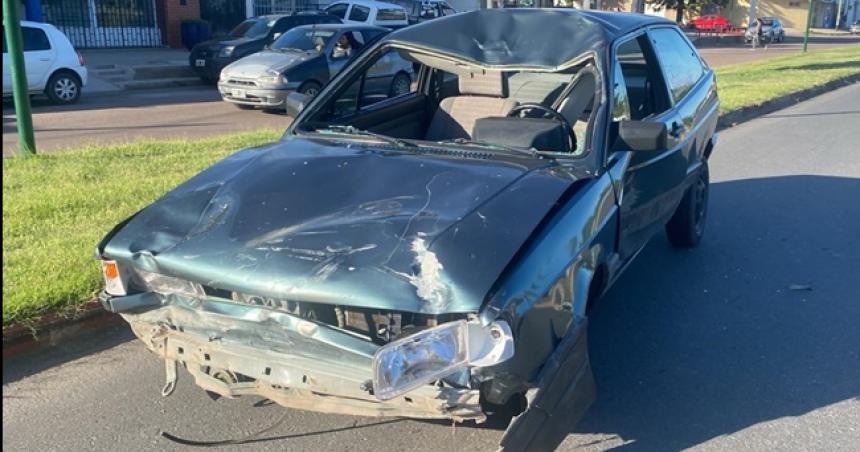 Tres heridos por un fuerte choque en Pico