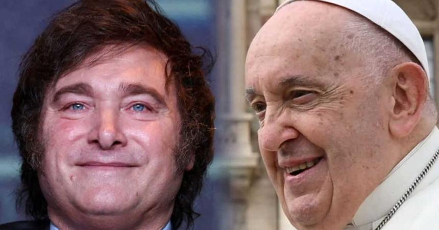 El papa Francisco recibiriacutea a Javier Milei el 11 de febrero