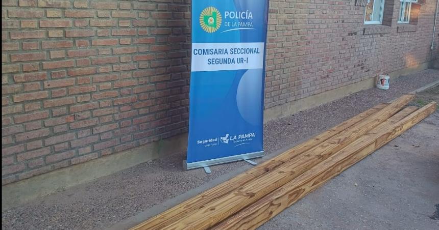 Recuperan 5 tirantes robados