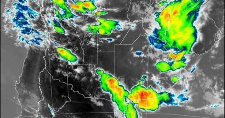 Maacutexima de 34 grados y otro alerta por tormentas fuertes