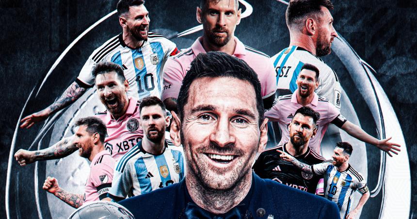 Messi se impuso ante Haaland y Mbappeacute y volvioacute a ganar el premio The Best