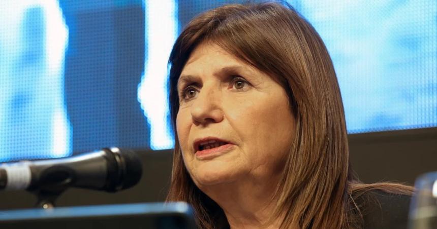 Bullrich le pidioacute a la Justicia que expulse del paiacutes a los extranjeros que delinquen