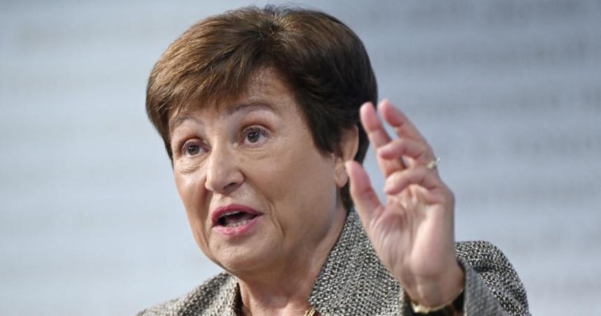Georgieva elogioacute los progresos en la economiacutea y pidioacute proteccioacuten para los maacutes vulnerables