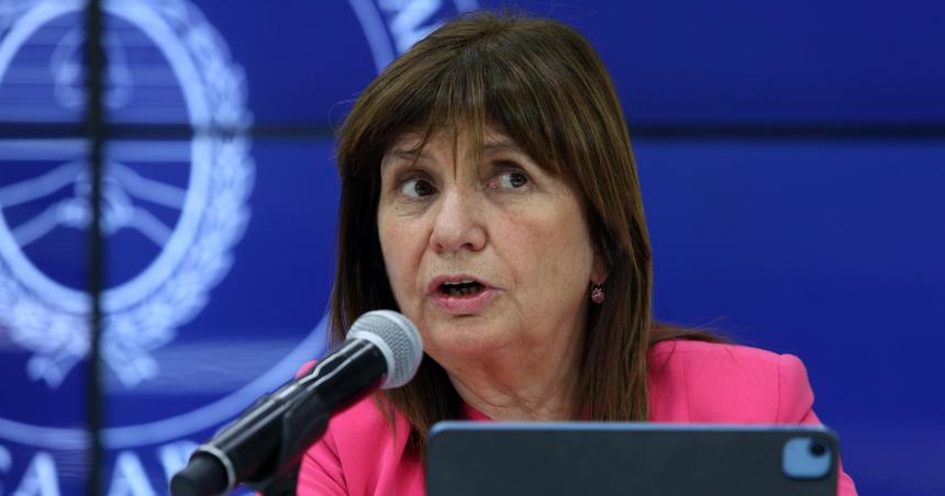 Bullrich garantizoacute el respaldo a quienes trabajen durante el paro- Hay un protocolo