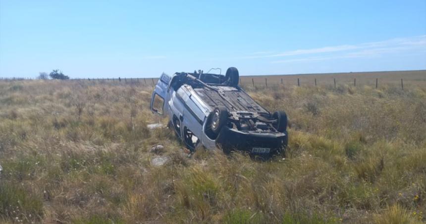 Un hombre perdioacute la vida por un vuelco en la Ruta Provincial 20