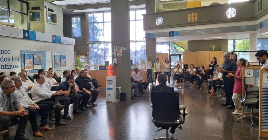 Asamblea contra Ganancias en el Banco Nacioacuten
