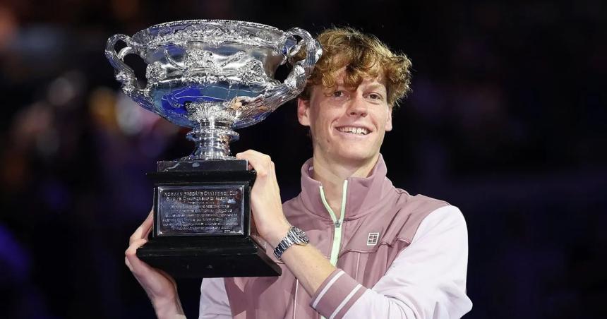 Sinner lo dio vuelta y festejoacute en Australia
