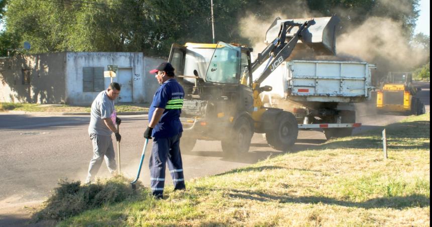 Realizaron jornada intensiva delimpieza en el barrio El Molino