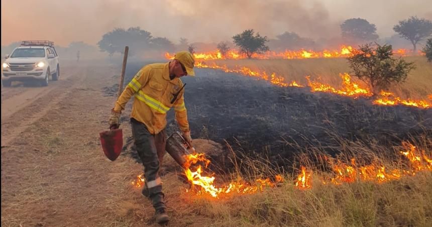 Ya hubo 54 incendios en la temporada y se quemaron 26375 hectaacutereas