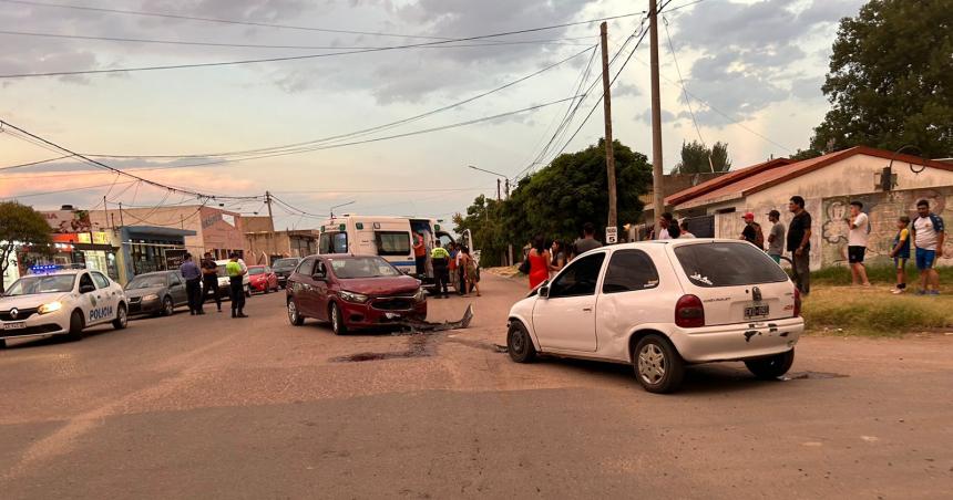 Un nene trasladado al Hospital Favaloro luego de un choque