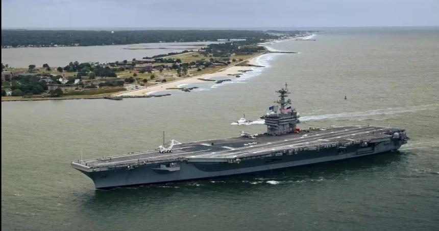 En un gesto de apoyo al Gobierno el portaaviones USS George Washington arribaraacute a la Argentina