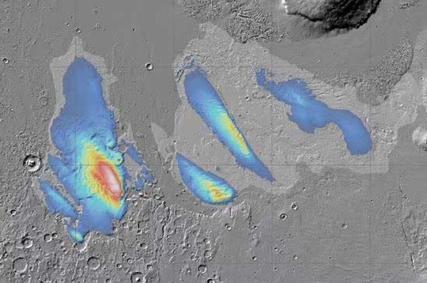El agua enterrada bajo la superficie de Marte podriacutea cubrir el planeta entero si se descongelara