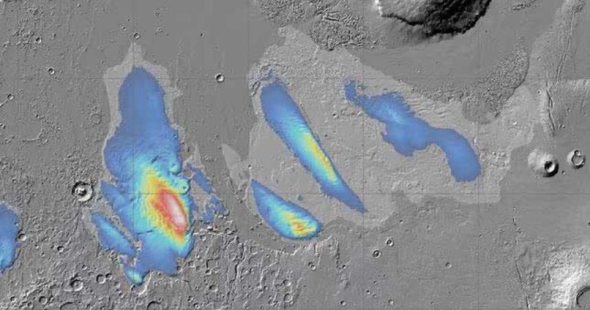 El agua enterrada bajo la superficie de Marte podriacutea cubrir el planeta entero si se descongelara