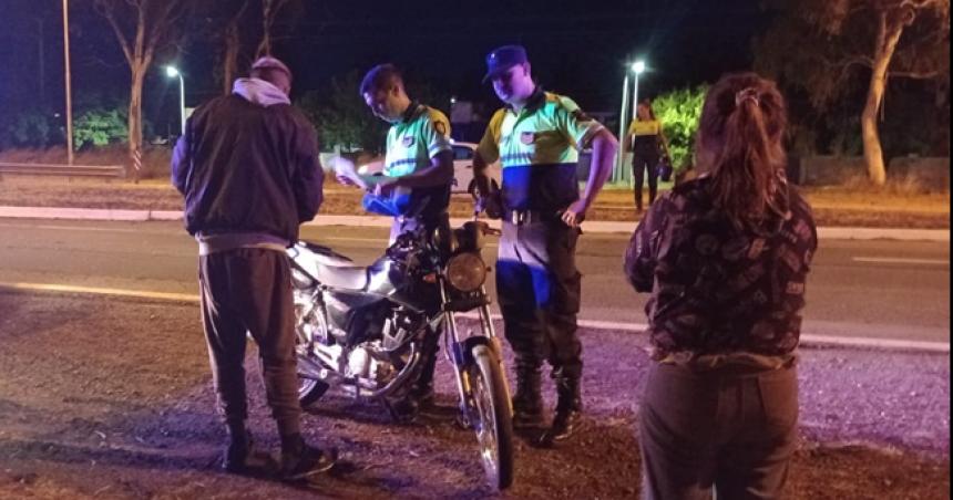 Un motociclista herido en la Avenida Illia