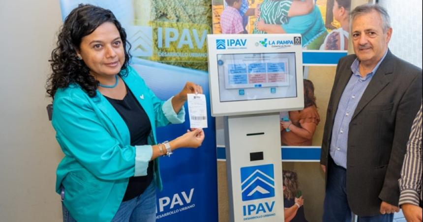Activan un toacutetem para imprimir facturas del IPAV en el Barrio Esperanza