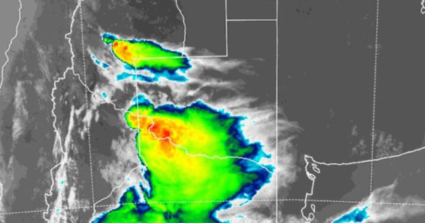 Otro alerta por tormentas fuertes