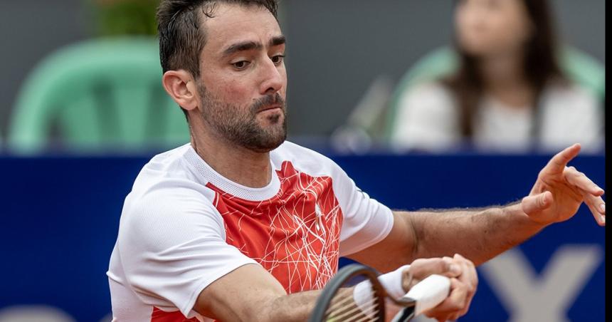 Marin Cilic se despidioacute raacutepido de Buenos Aires