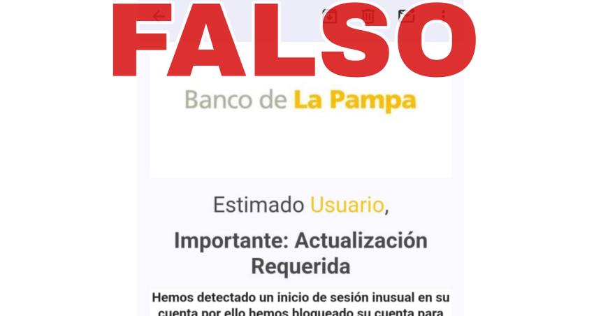 Alerta de mail fraudulento