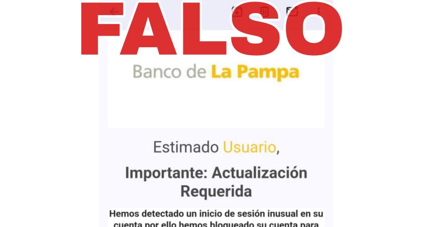 Alerta de mail fraudulento