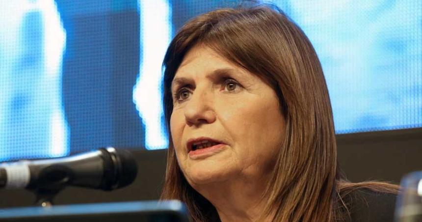 Patricia Bullrich- El protocolo del orden gana en la Justicia