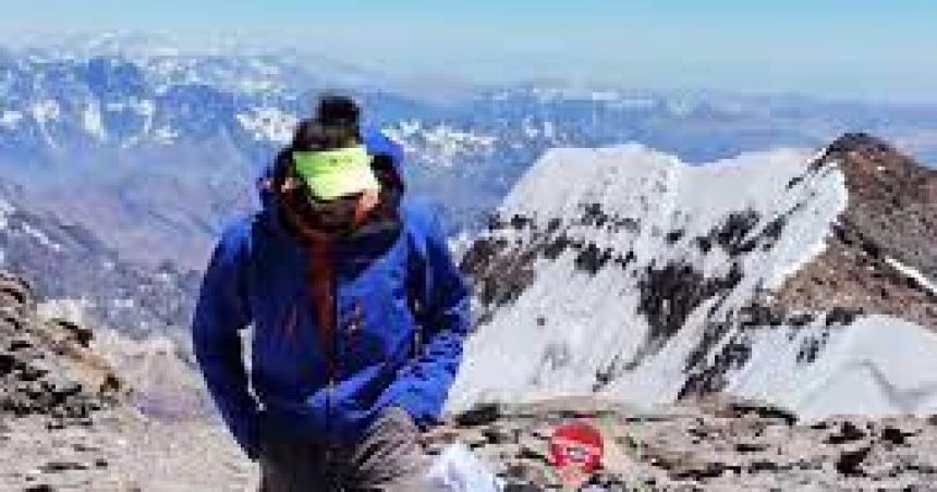 Hazantildea y reacutecord de un andinista en el Aconcagua