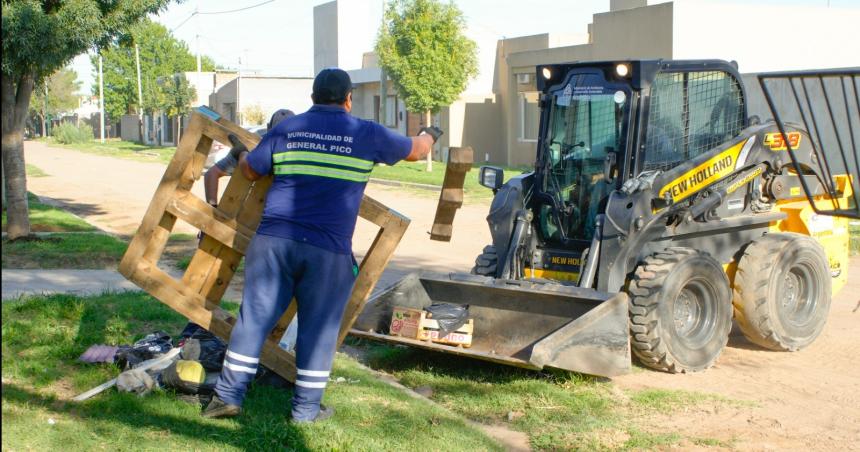 Otra jorna de de limpieza en Pico para prevenir el dengue