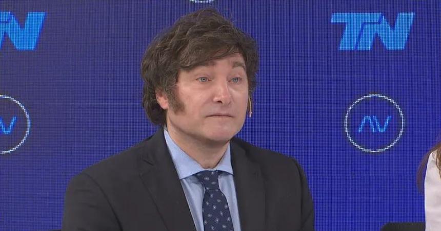 Milei reivindicoacute el plan motosierra y dijo que los gobernadores piden pista