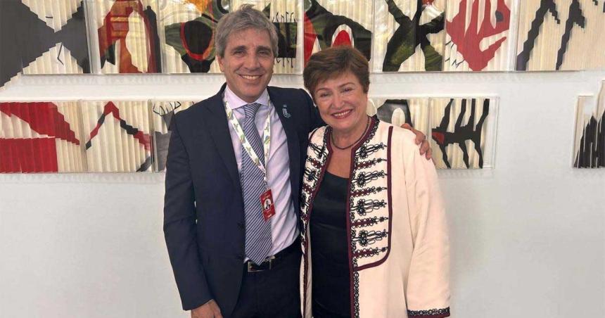 Caputo se reunioacute con Georgieva y busca avanzar en un nuevo programa con el FMI