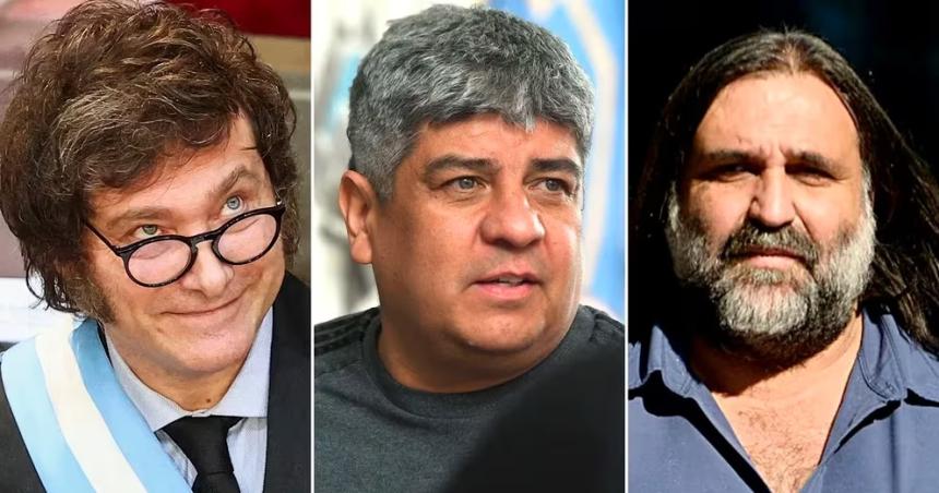 La CGT cree que Milei la eligioacute como su maacuteximo enemigo
