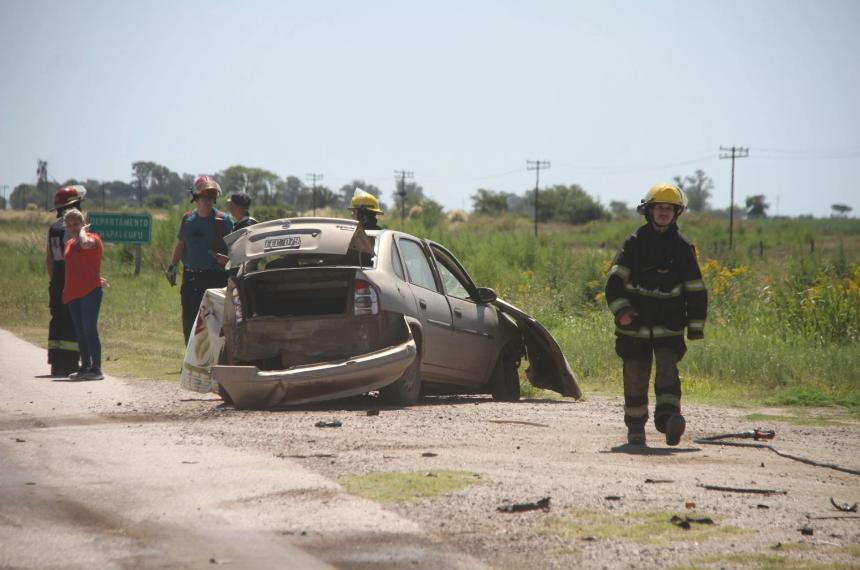 Un muerto luego de un choque sobre la Ruta Provincial 101