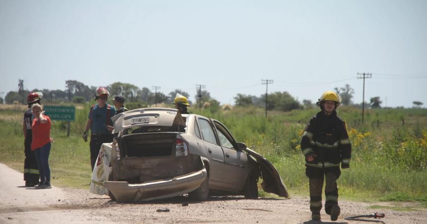 Un muerto luego de un choque sobre la Ruta Provincial 101
