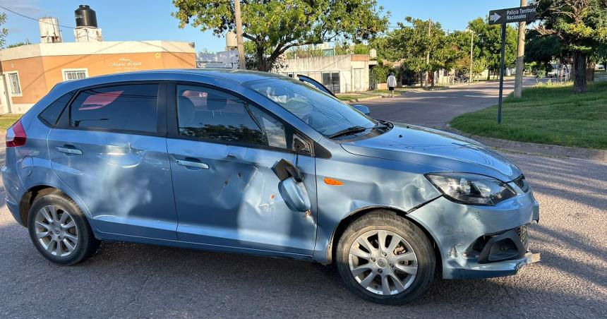 Chocoacute con la moto no teniacutea carnet y no quiso hacerse el test de alcoholemia