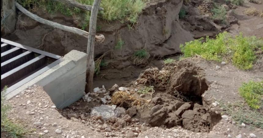 Productor reclama por socavones en  la ruta 28 