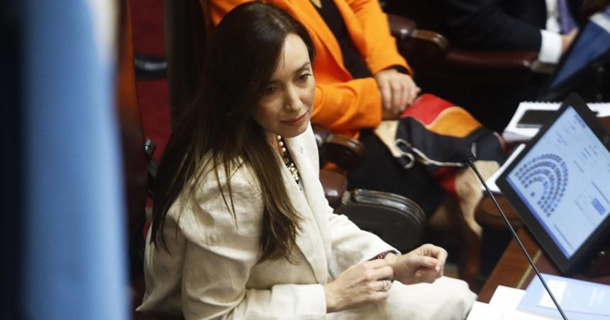 Villarruel se resiste a congelar los salarios en el Senado y choca con Milei
