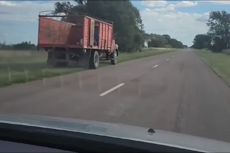 Camionero alcoholizado realizaba maniobras peligrosas en la ruta