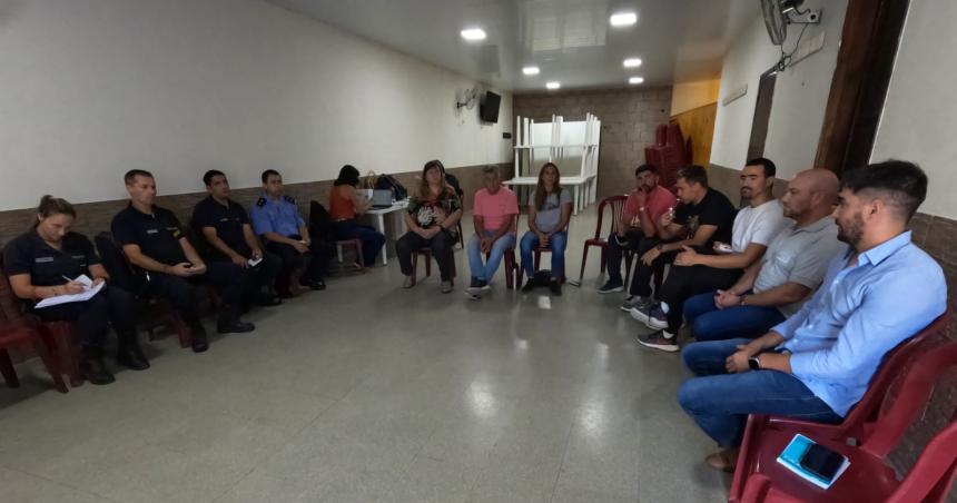 Comenzaron a reunirse los Foros Vecinales de Seguridad Puacuteblica y Ciudadana