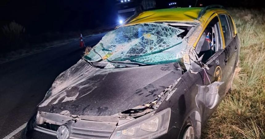 Vuelco sin heridos en la Ruta Provincial 1