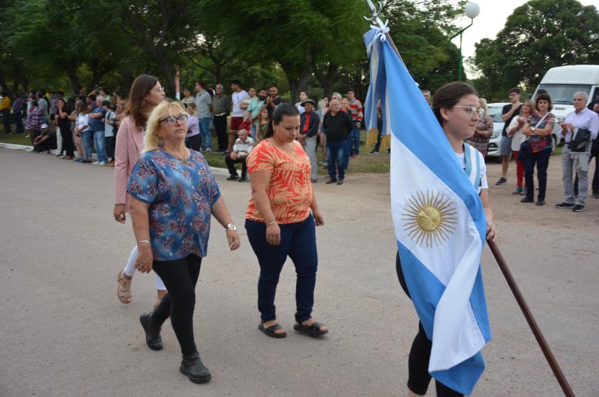 Se hizo el acto central por el centenario de Pichi Huinca