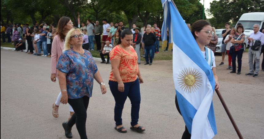 Se hizo el acto central por el centenario de Pichi Huinca