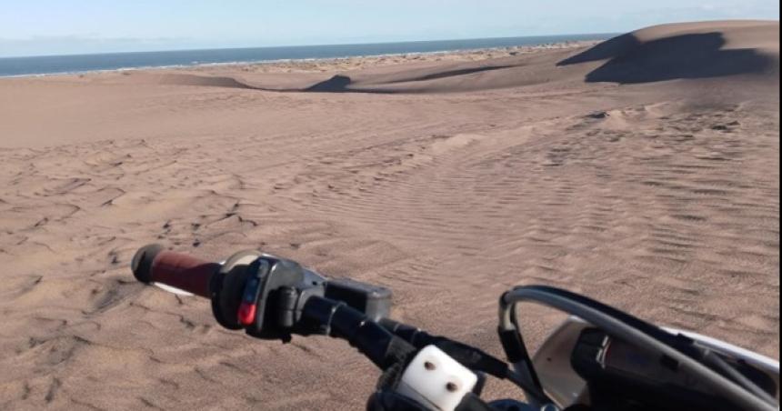 Un pampeano murioacute en Monte Hermoso por una caiacuteda en moto