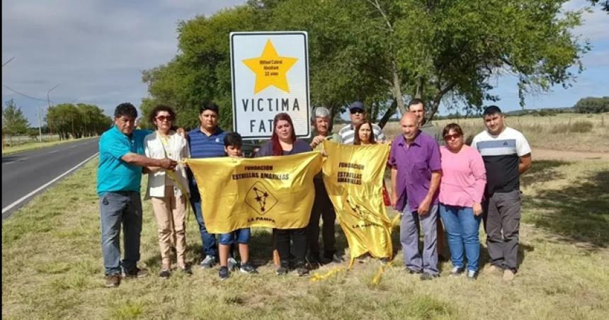 Colocaron dos Estrellas Amarillas en Victorica 