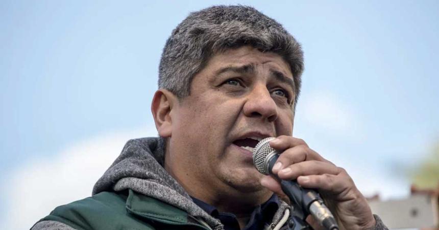 Pablo Moyano advirtioacute que el lunes podriacutea haber paro de camioneros si no se homologa la paritaria