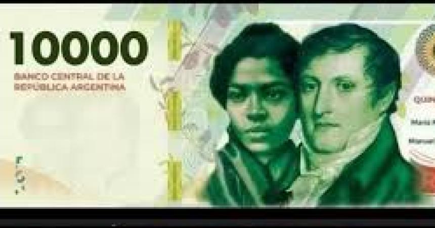 El Central anuncioacute que en mayo salen los billetes de 10 mil pesos