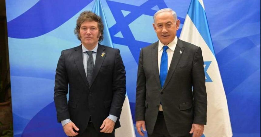 Javier Milei expresoacute su solidaridad y compromiso inclaudicable con Israel frente al ataque de Iraacuten