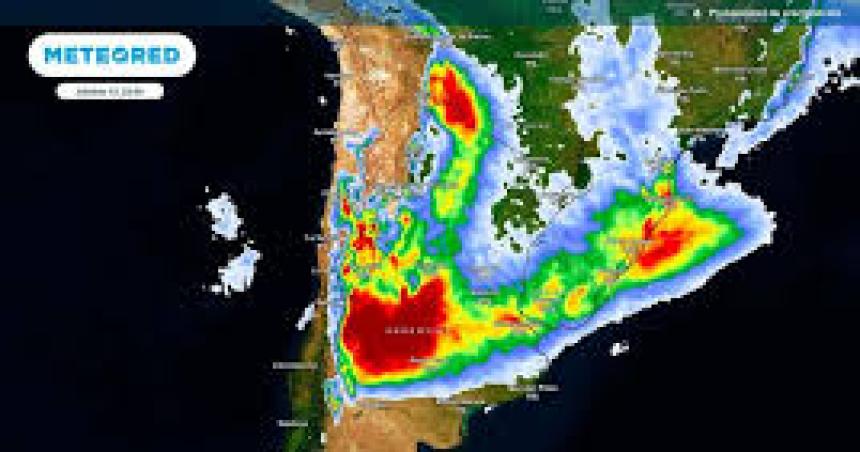 El territorio pampeano bajo un ciclogeacutenesis