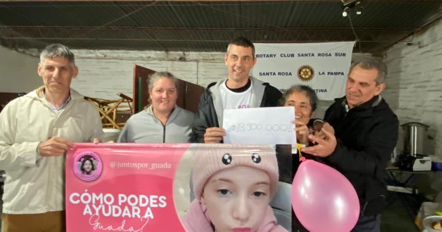 La colecta por Guada llegoacute hasta los 90 millones de pesos- faltan otros 180