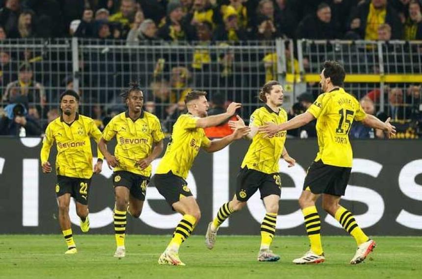El Borussia Dortmund y PSG semifinalistas de la Champions