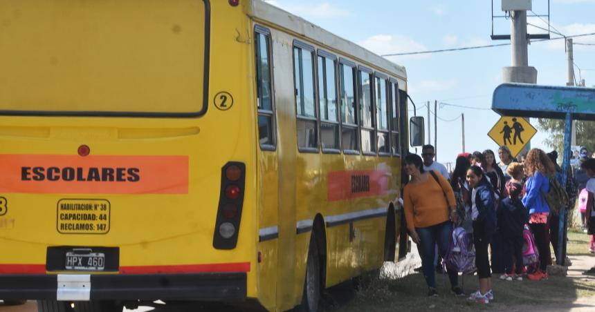 Por lock out no hay transporte escolar en la ciudad