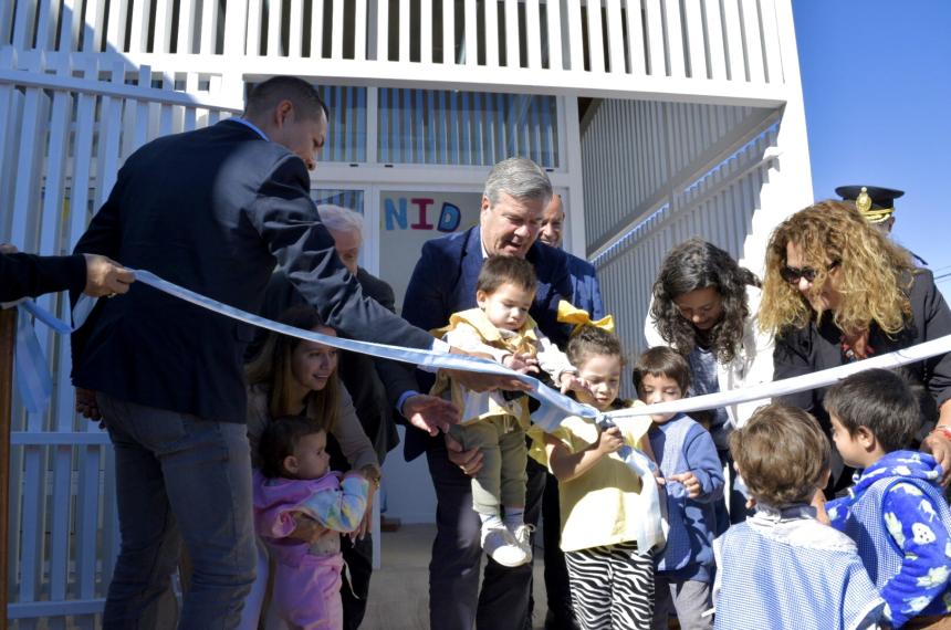 Inauguran un Centro de Desarrollo Infantil en 25 de Mayo 